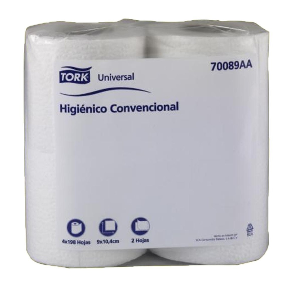 Rollito Tradicional Tork Universal 4x176 HD Blanca