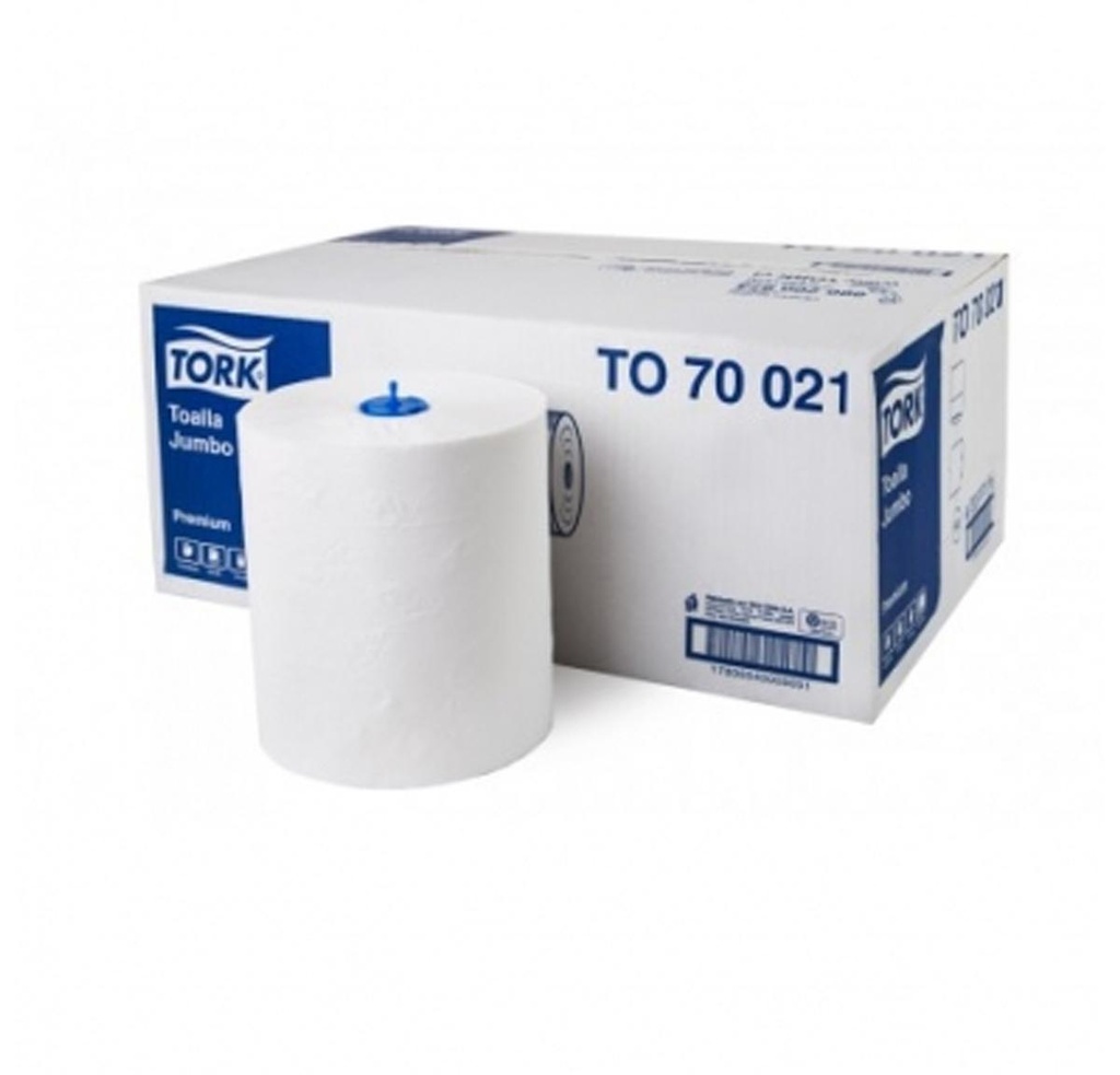 Toalla Rollo 180mtrs Tork Advan. HD Blanca 1x6 Cja.