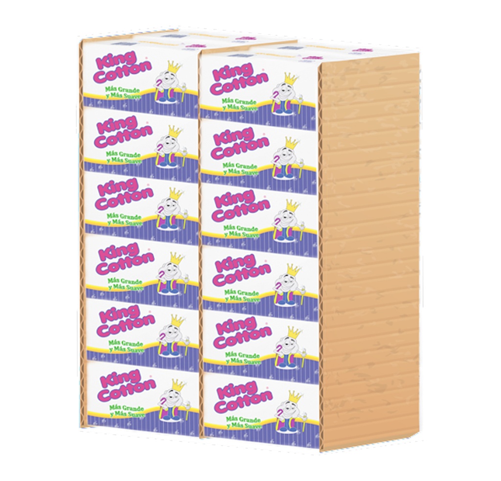 Servilleta Cuadrada King Cotton 1x10x100