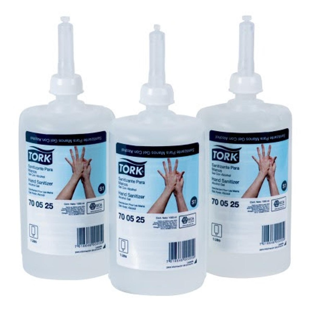 Alcohol Gel Tork 1x6x1000 ml Cja.