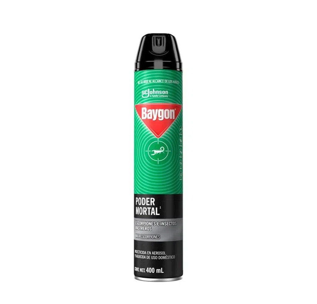 Insecticida Baygon Poder Mortal 400ml