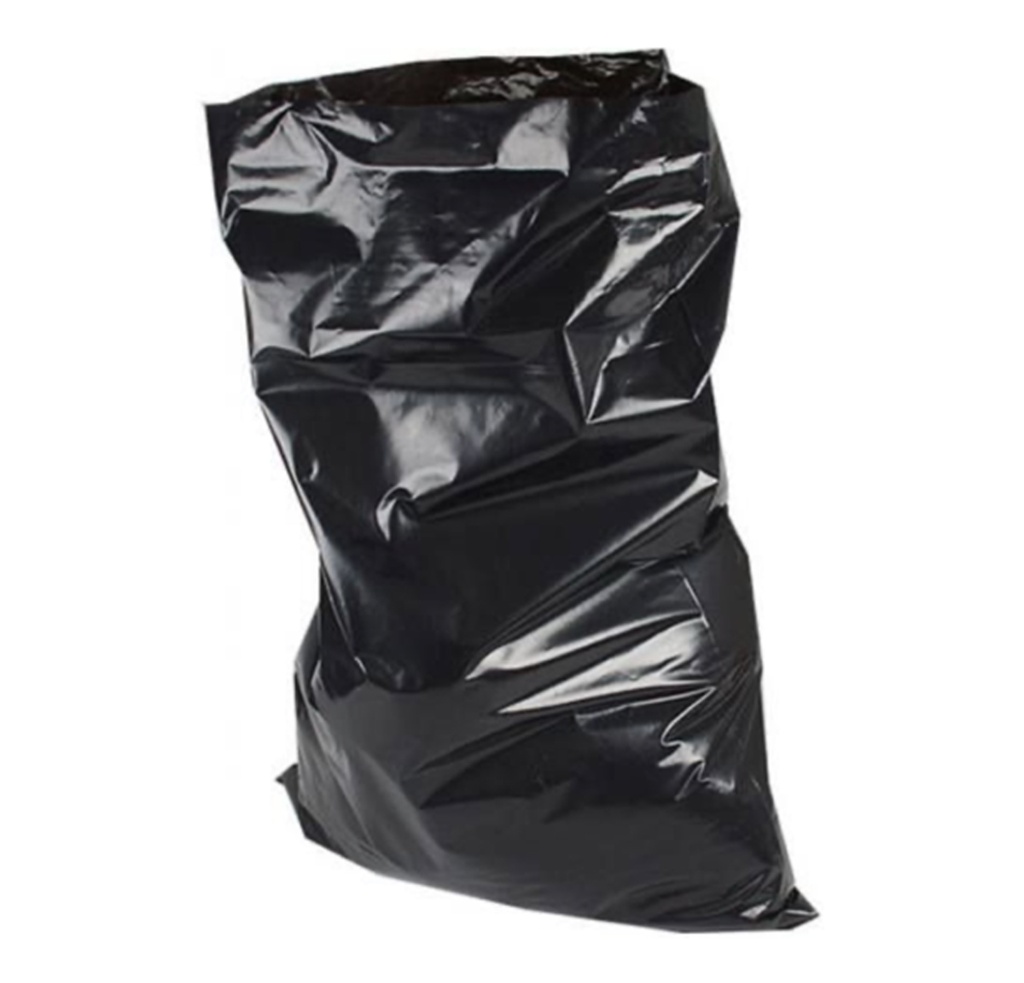 Bolsa Plástica Negra Jardinera (40"x47") 1x5. Paq