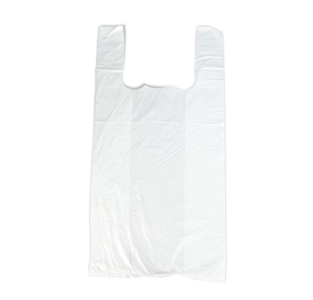 Bolsa Gabacha Blanca Jumbo (17"x8"x27"/50)1x100 Paq.