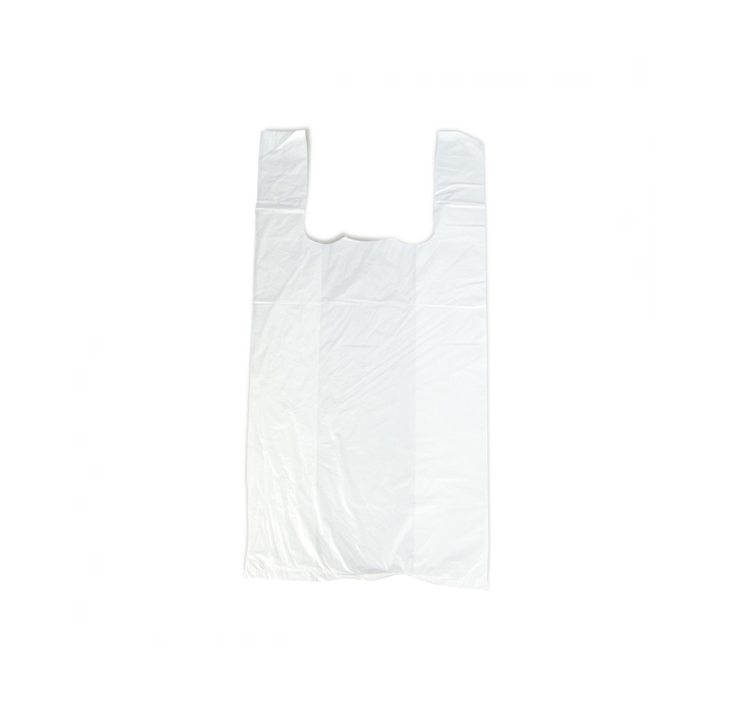 Bolsa Gabacha Blanca Grande (12x6x21/60)1x100 Paq
