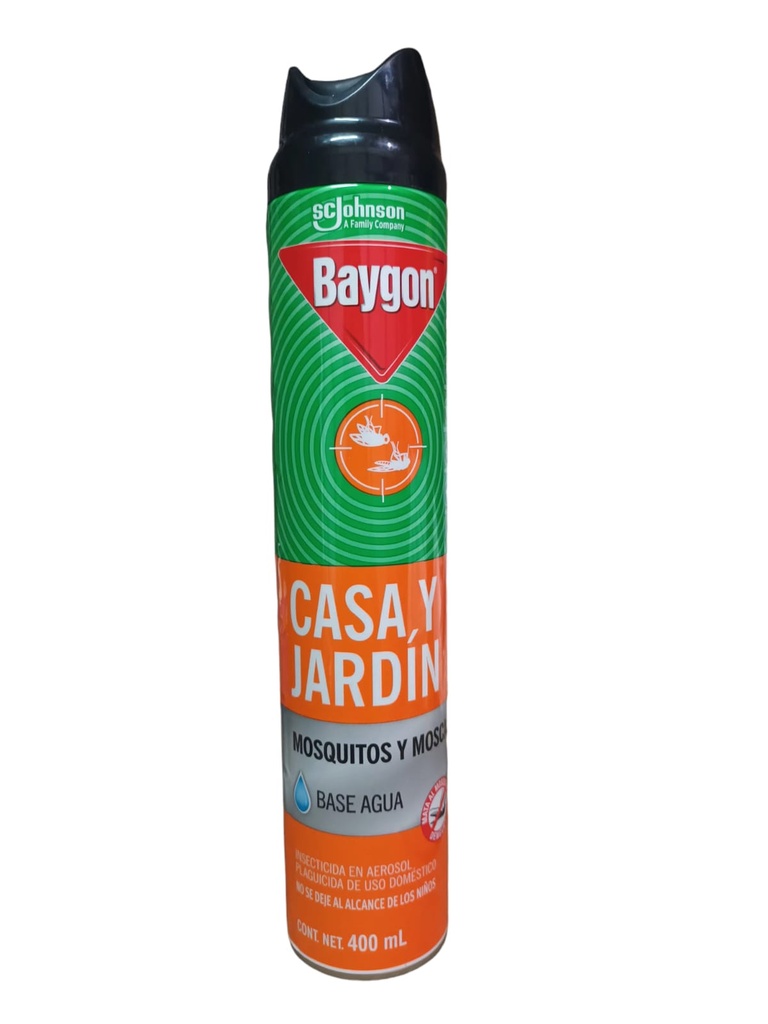 Insecticida Baygon Casa y Jardín 400 Ml.