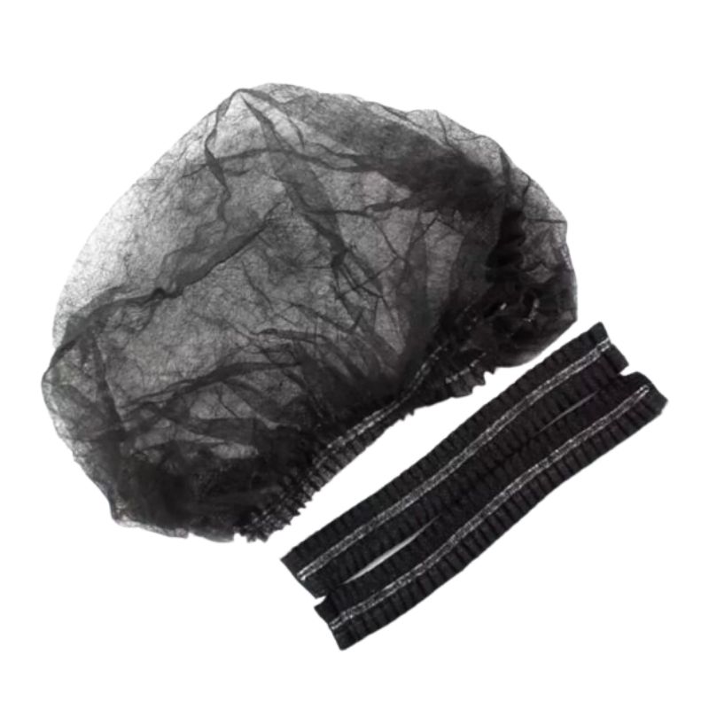 Gorro Negros Desechable 1x100 Uds Paq