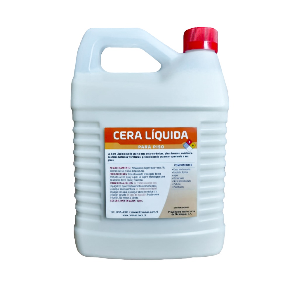 Cera Liquida para Pisos Pronit 1Gal